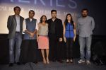 Anurag Kashyap, Dibakar Banerjee, Zoya Akhtar, Karan Johar attend promo launch of Bombay Talkies in Mumbai on 25th March 2013 (24).JPG